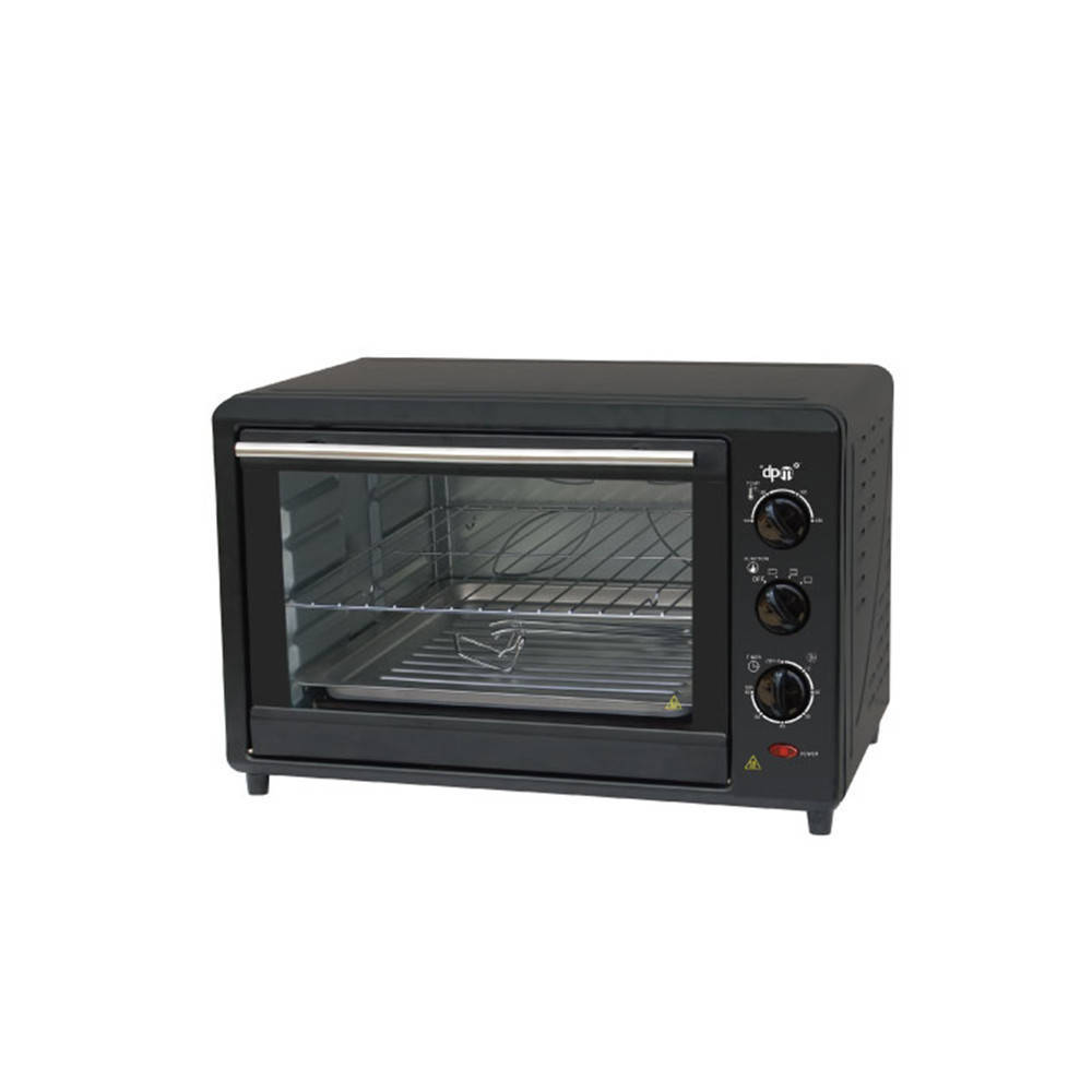 FORNO FORNETTO ELETTRICO 10 LITRI 900W TIMER CON GRIGLIA E TEGLIA COLORE  NERO