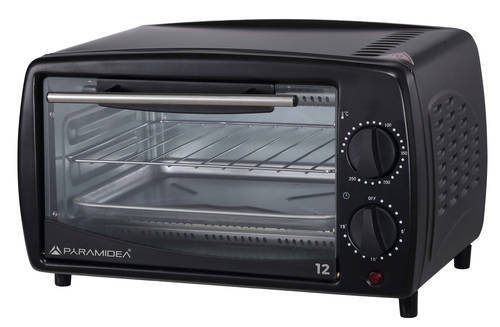 Forno Fornetto Microonde Elettrico 20Lt 700W 6 Livelli di Potenza Timer  Nero